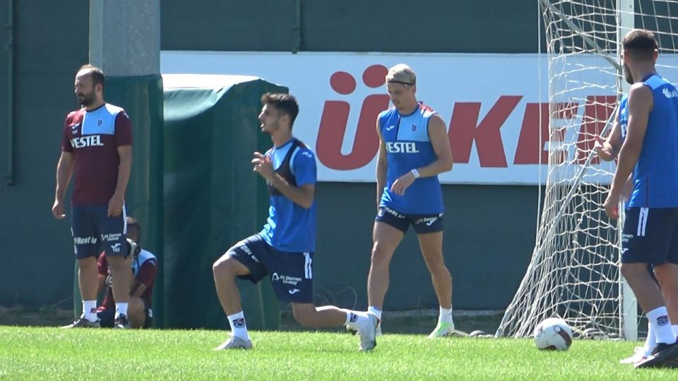 Trabzonspor’da yeni transfer Bakic ilk idmanına çıktı