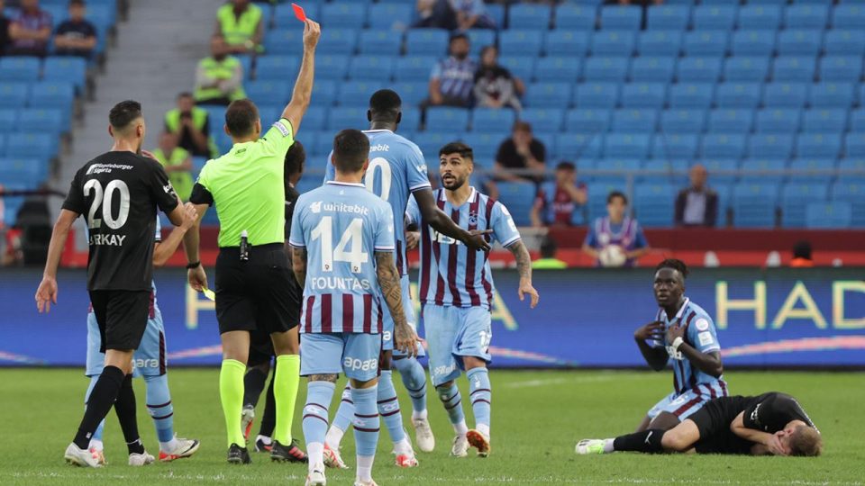 PFDK’dan Trabzonspor’a red