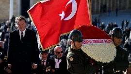 Beşiktaş Kulübünden Anıtkabir’e ziyaret