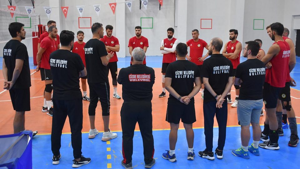 Cizre Belediyespor Erkek Voleybol Takımı çıkışını sürdürmek istiyor
